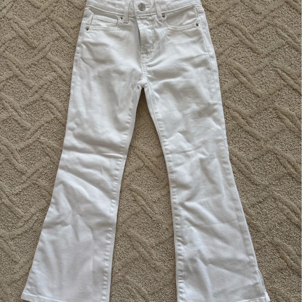 Gap Kids Size 6 White Flare Jean